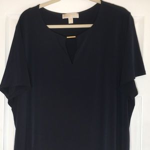 Michael Kors 2x Navy Blouse